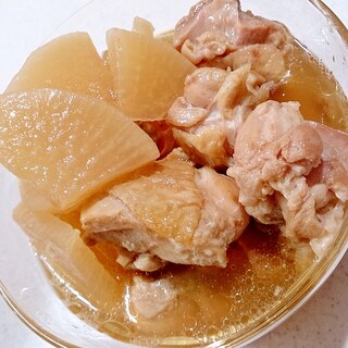 鶏ももと大根の煮物(圧力鍋)